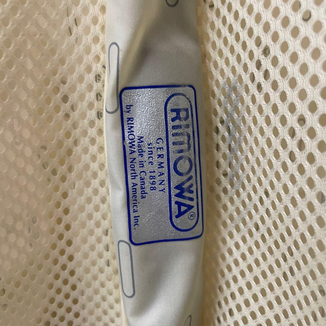 【廃盤希少】RIMOWA サルサエアー80L 4輪　ホワイト　820.70