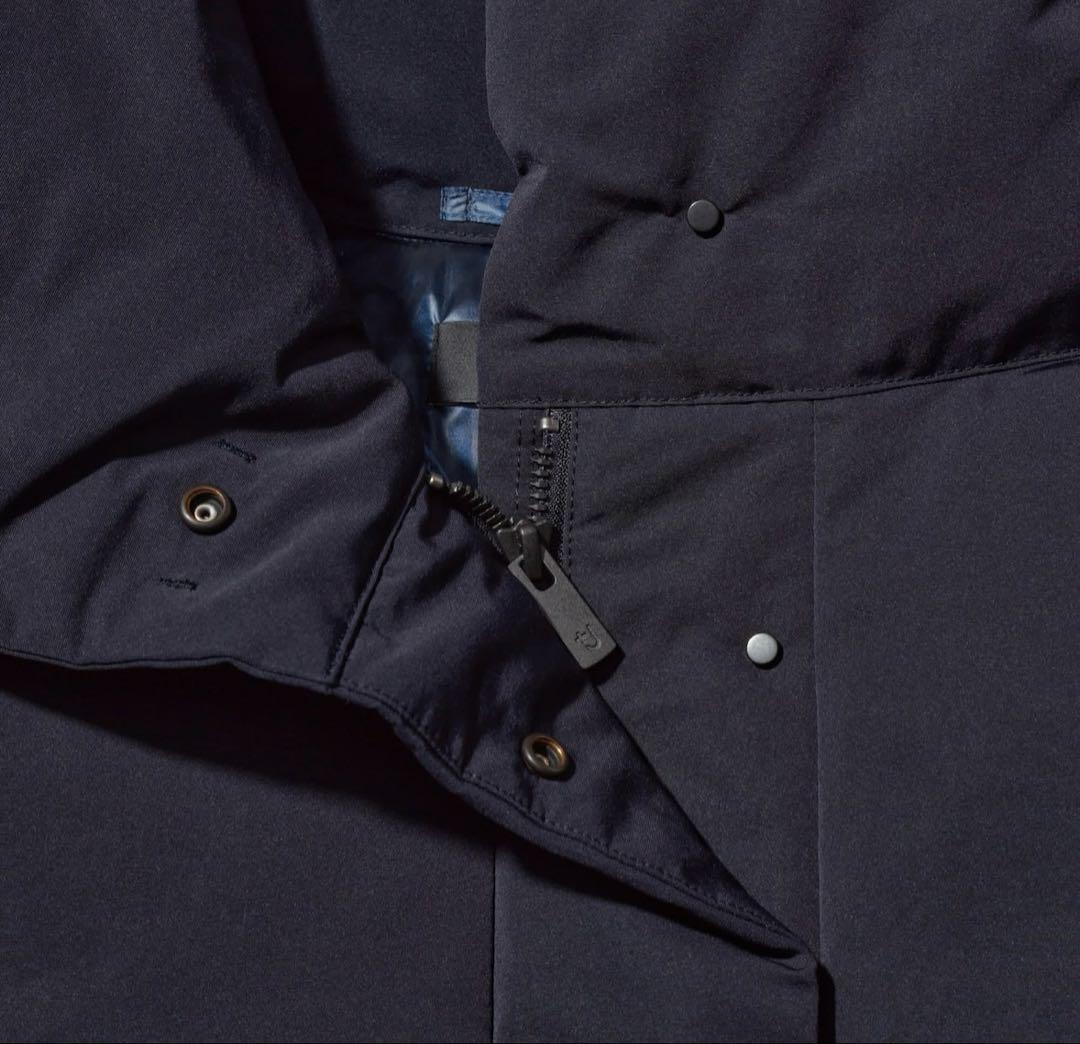 【新品UNIQLO＋J ハイブリッドダウンジャケットM/ネイビー　ジルサンダー