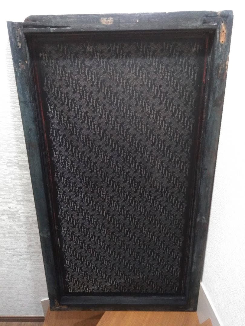 バリ島バティック製造用スクリーンプリント 実物No.3