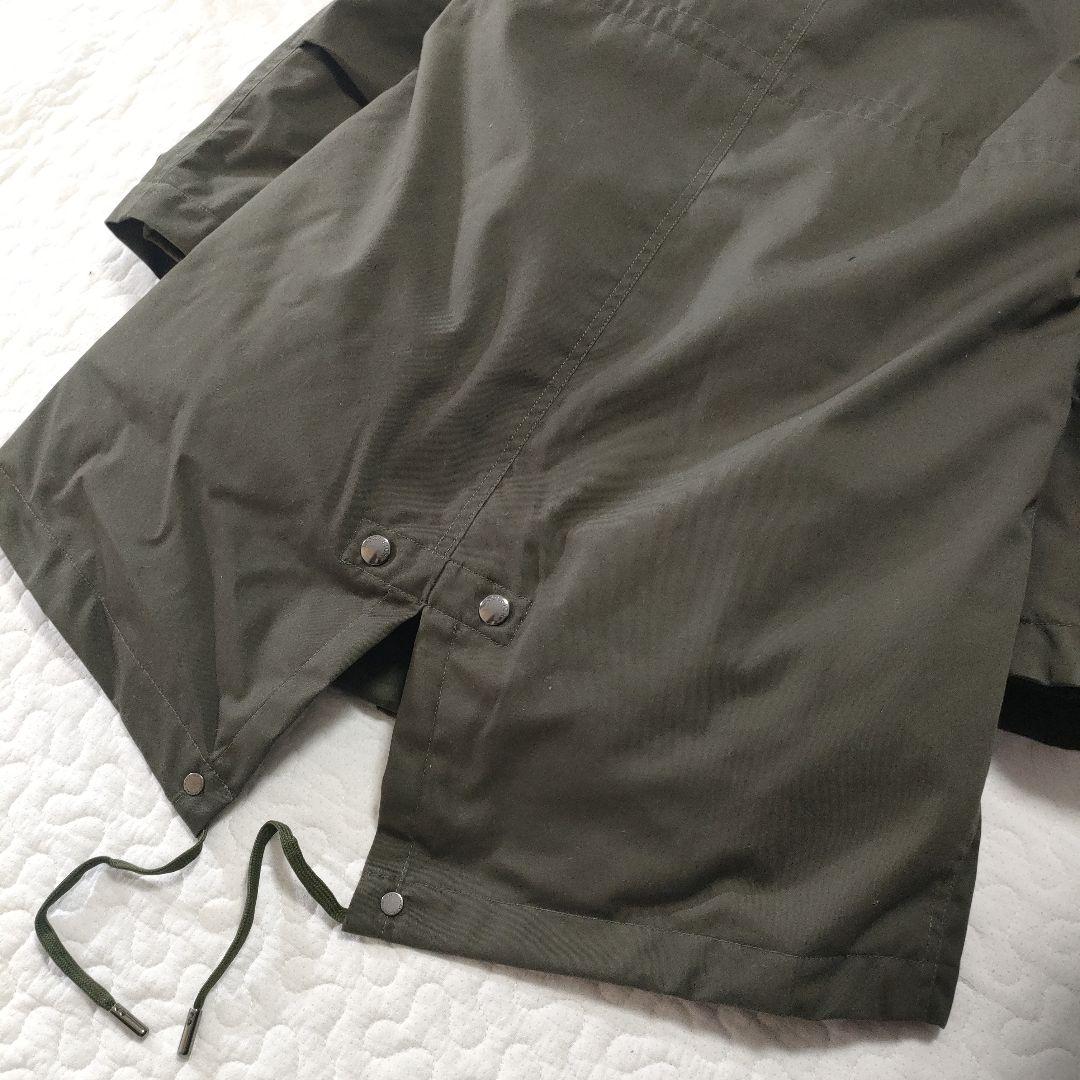 新品✨ウールリッチ　ダウンライナー付きモッズコート　カーキ　キングラビットファー