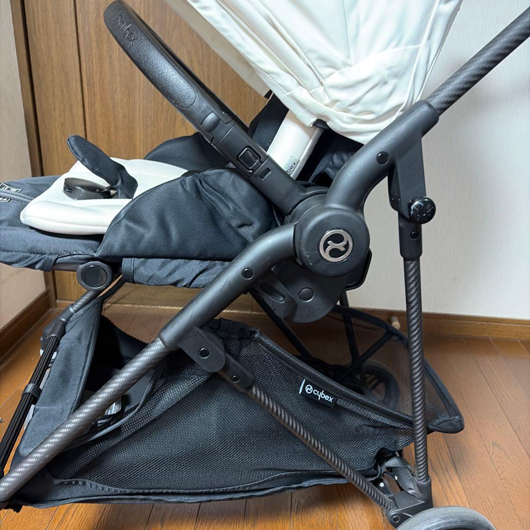 サイベックス　ベビーカー　コットンホワイト　メリオ