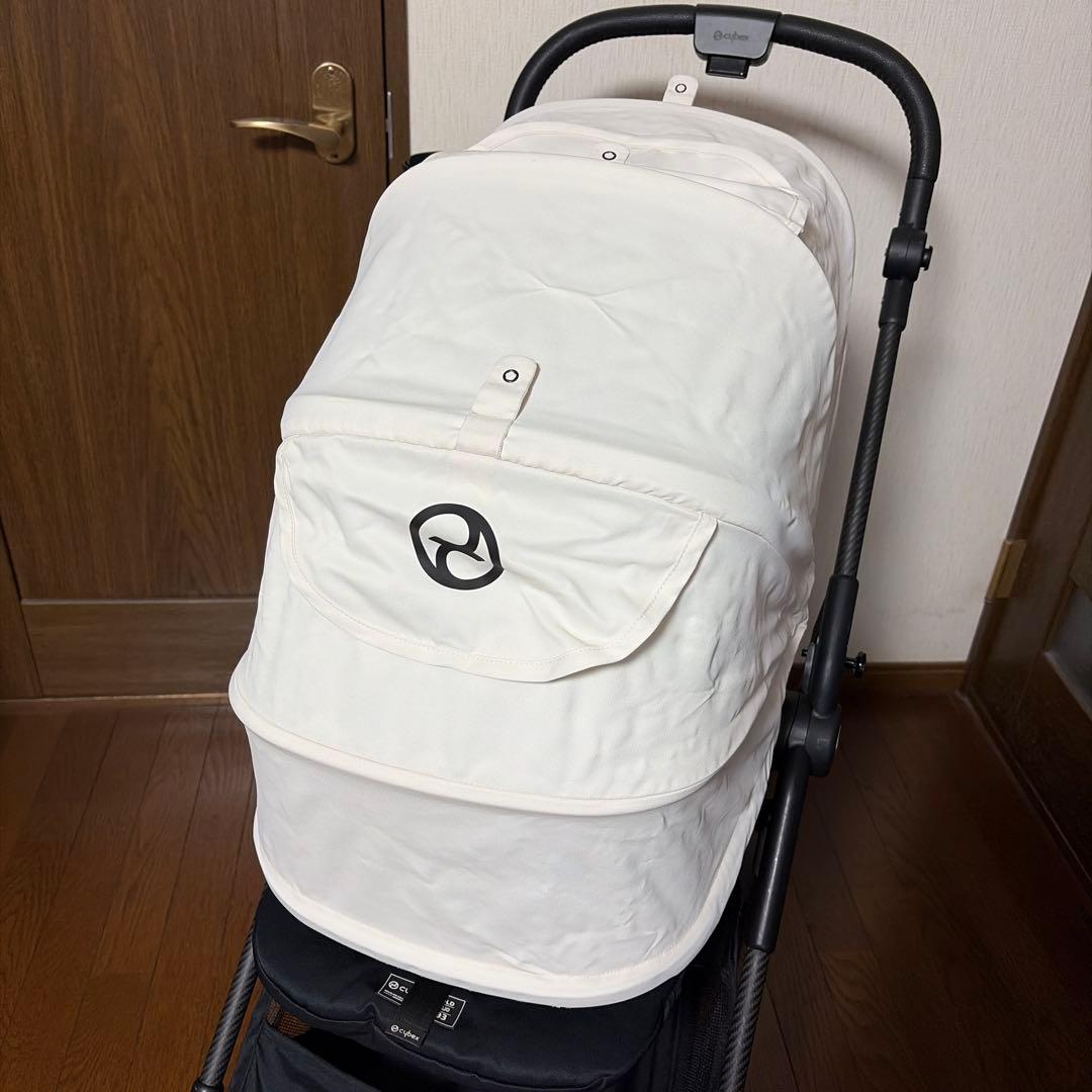 サイベックス　ベビーカー　コットンホワイト　メリオ