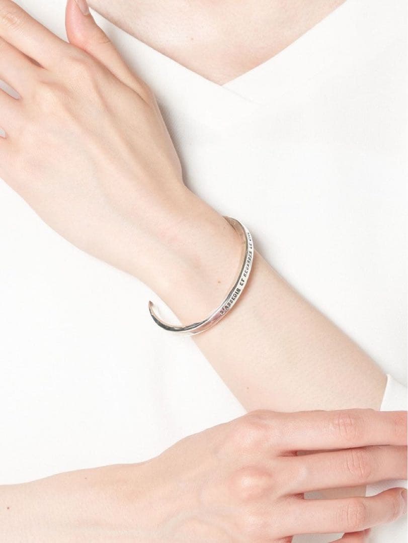 SERGE THORAVAL　座って空を　シルバー　バングル　ブレスレット