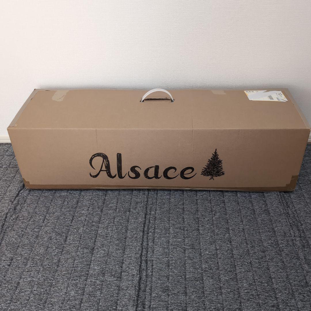 クリスマスツリー 150cm オーナメント付 Alsace アルザス おしゃれ