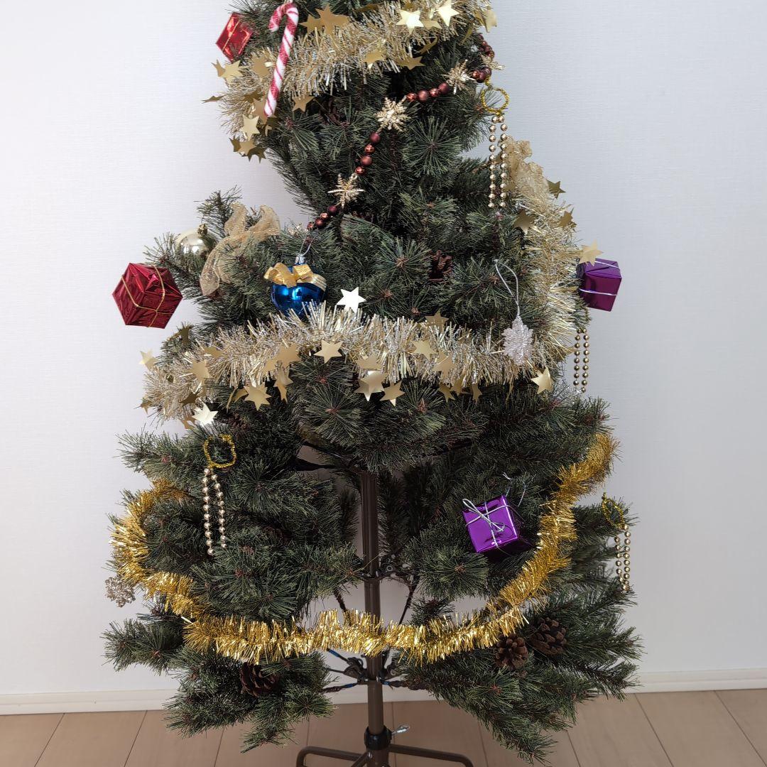 クリスマスツリー 150cm オーナメント付 Alsace アルザス おしゃれ
