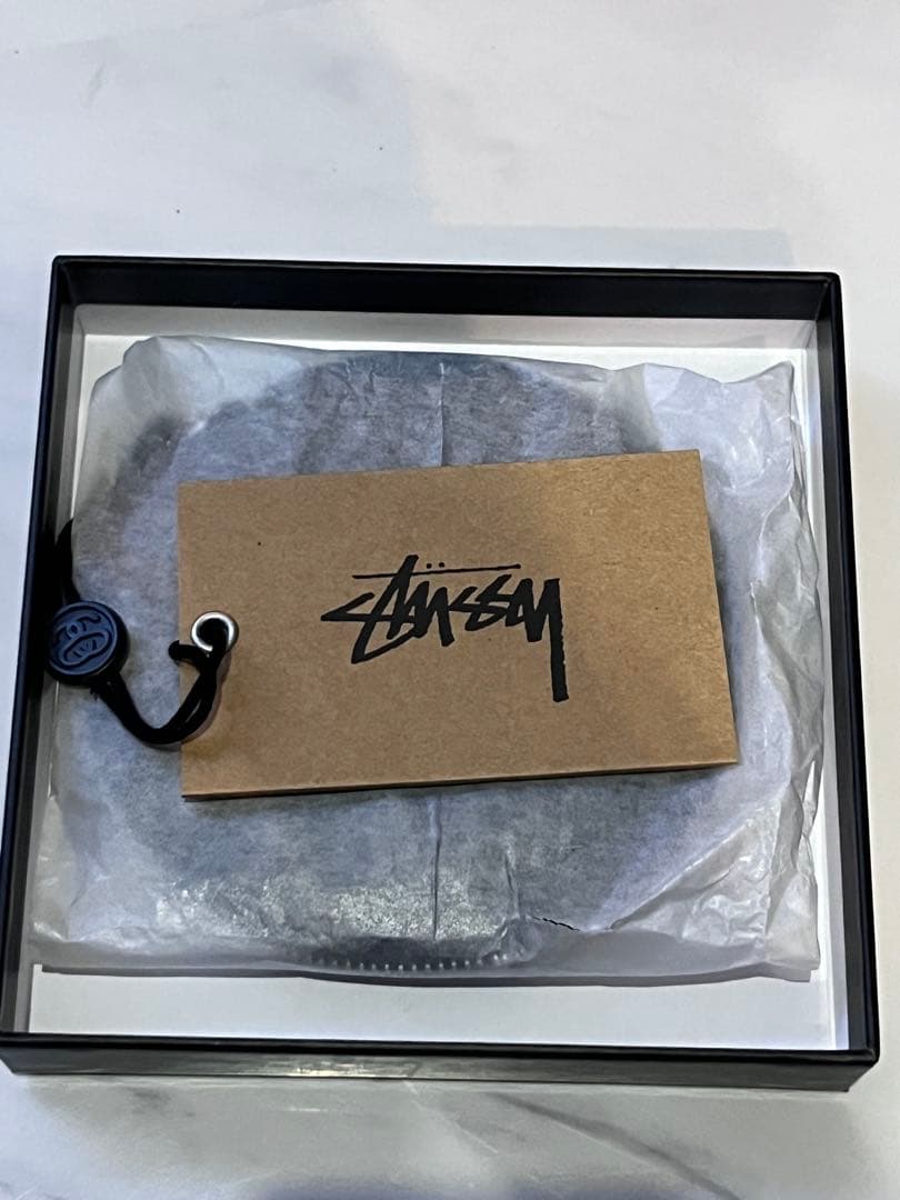 Stussy SURF DOT LEATHER POUCH ポーチ　ケース