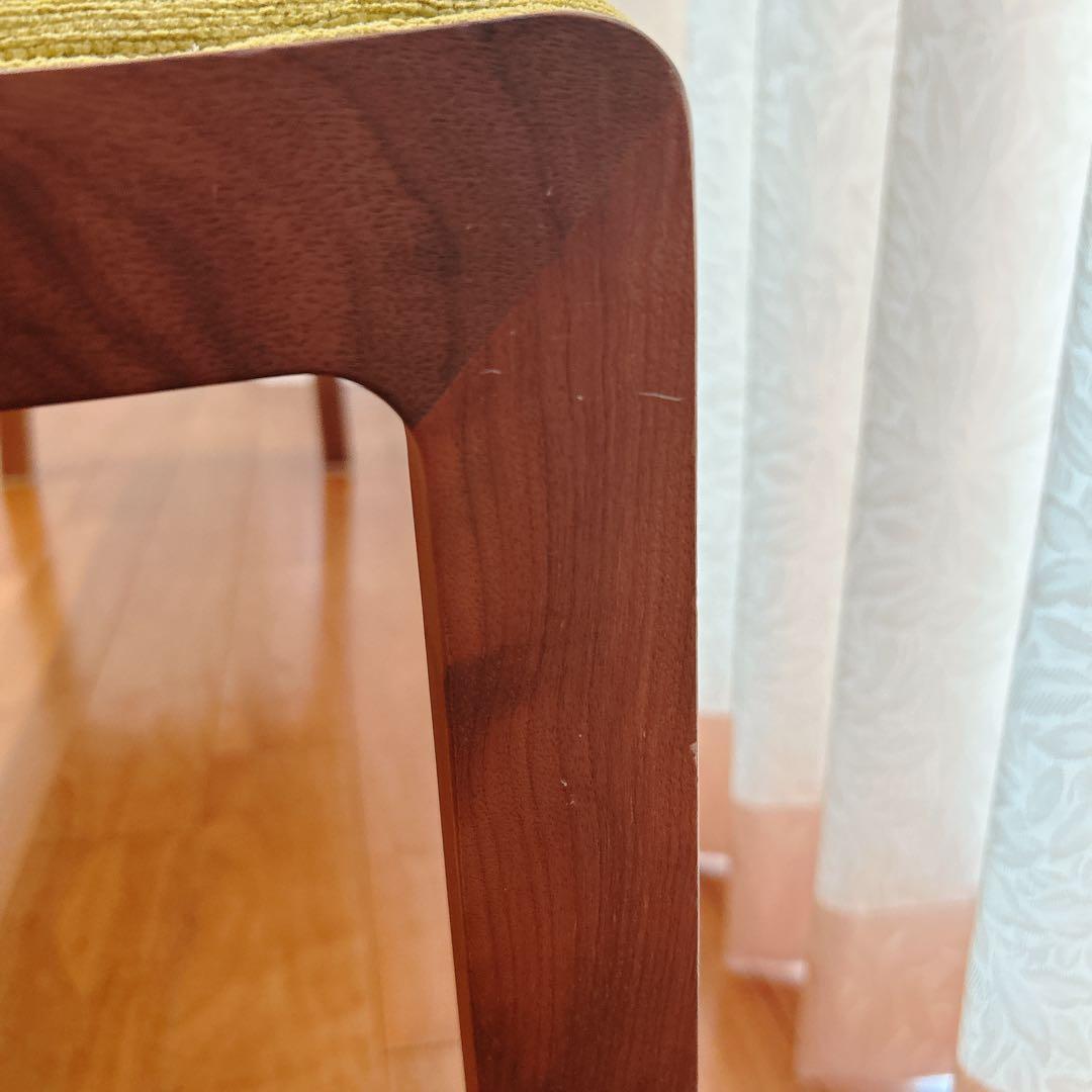 ダイニングベンチ 天然木 ウォルナット オーキタ家具 北欧家具 ベンチ