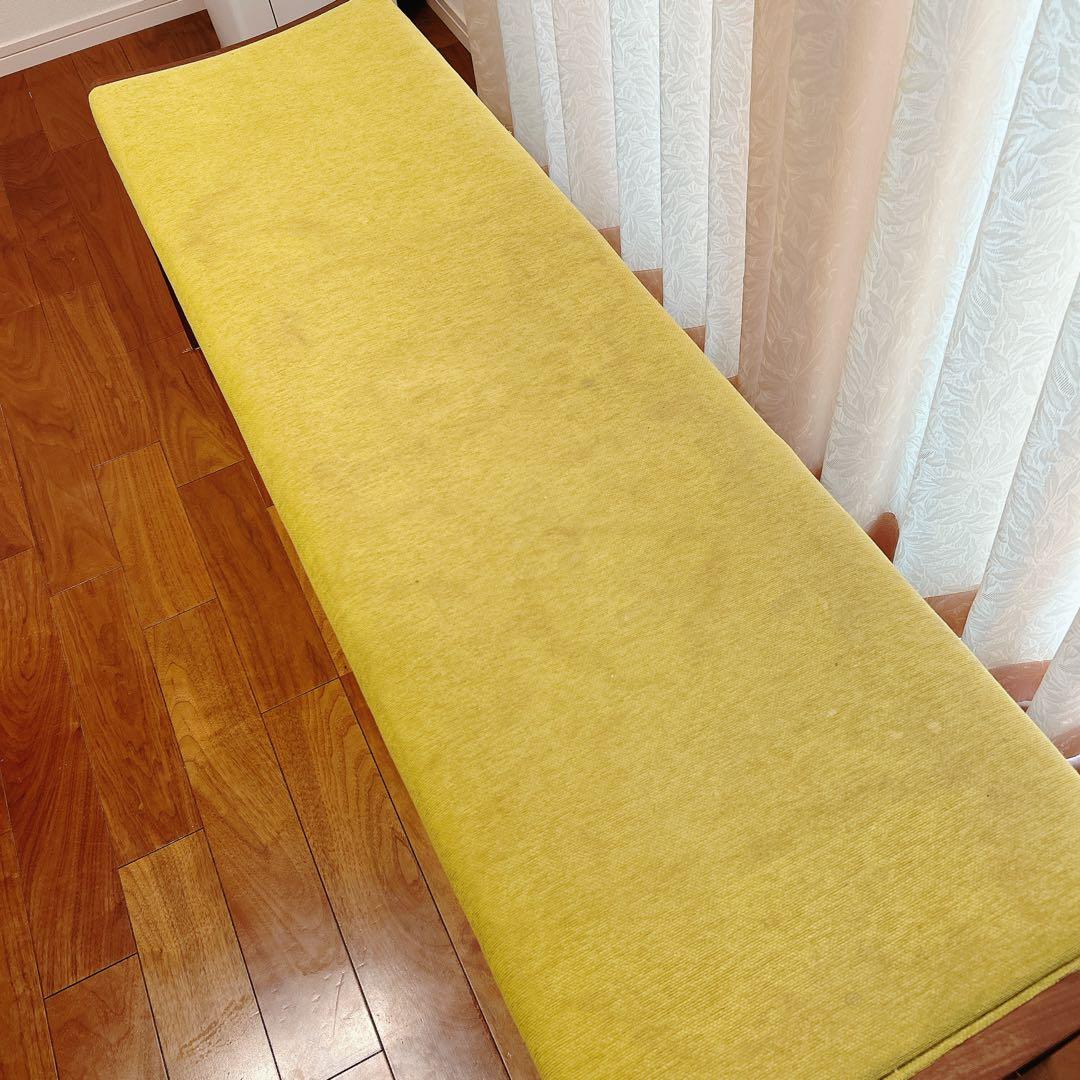 ダイニングベンチ 天然木 ウォルナット オーキタ家具 北欧家具 ベンチ