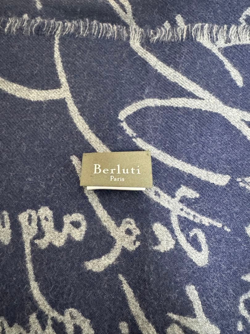 Berluti ネイビー タグ取れてます