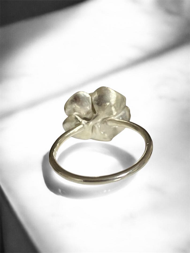 Akoya Pearl Flower Ring SV950/13号