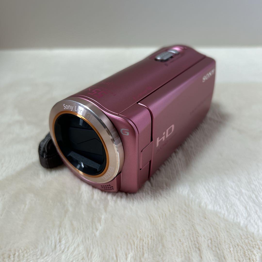 【極美品】SONY HDR-CX270V ビデオカメラ ピンク デジタルカメラ