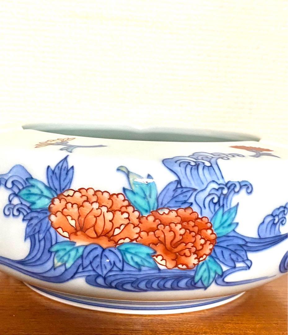 特别イベント　今右衛門 錦浪花絵 灰皿 箱付