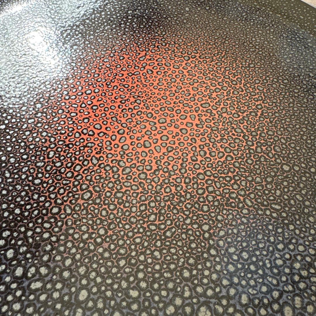 伝統工芸京焼陶葊　天目プレートセット