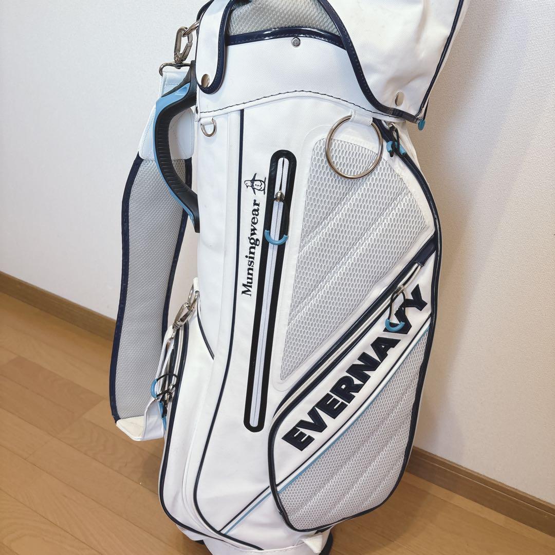 K406 Munsing wear EVERNAVY キャディバック
