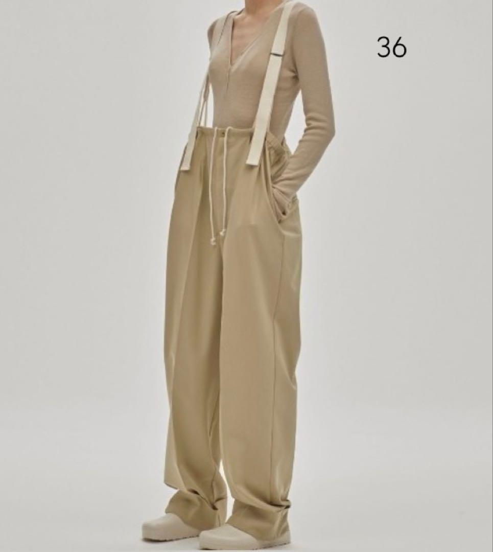 【todayful】Suspenders Highwaist Pants 36