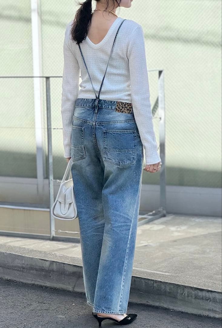 ウィムガゼット　デニムオーバーオール　38