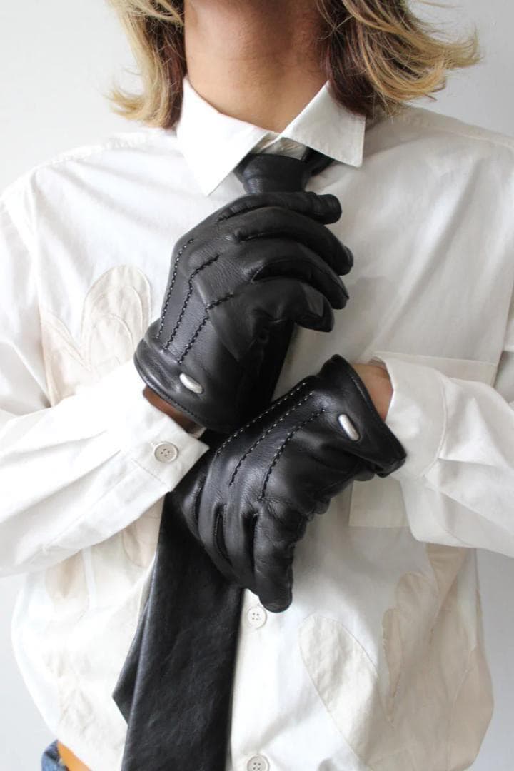【定価4.3万】OURLEGACY HIS GLOVES グローブ ブラック S