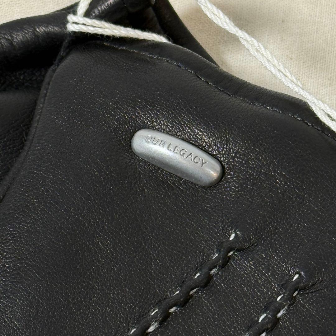 【定価4.3万】OURLEGACY HIS GLOVES グローブ ブラック S