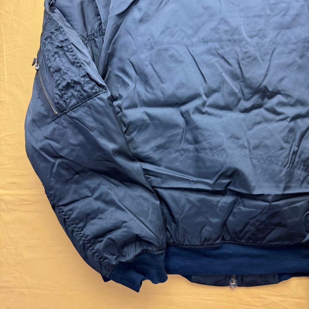 Alpha MA1 MA-1 ブラック　フライトジャケット　XL アルファ