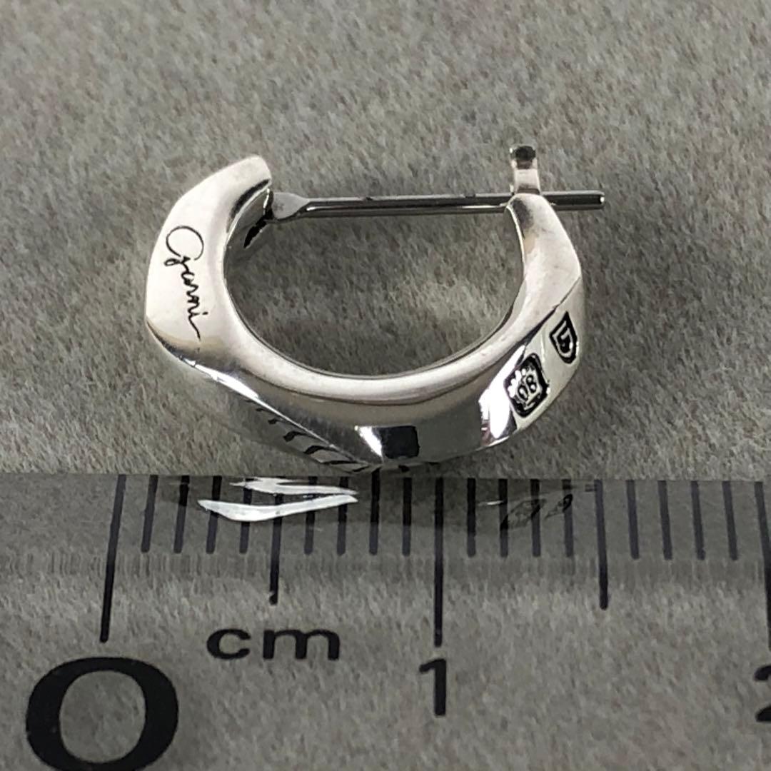 GARNI ガルニ Crockery クロッケリー フープ ピアス silver