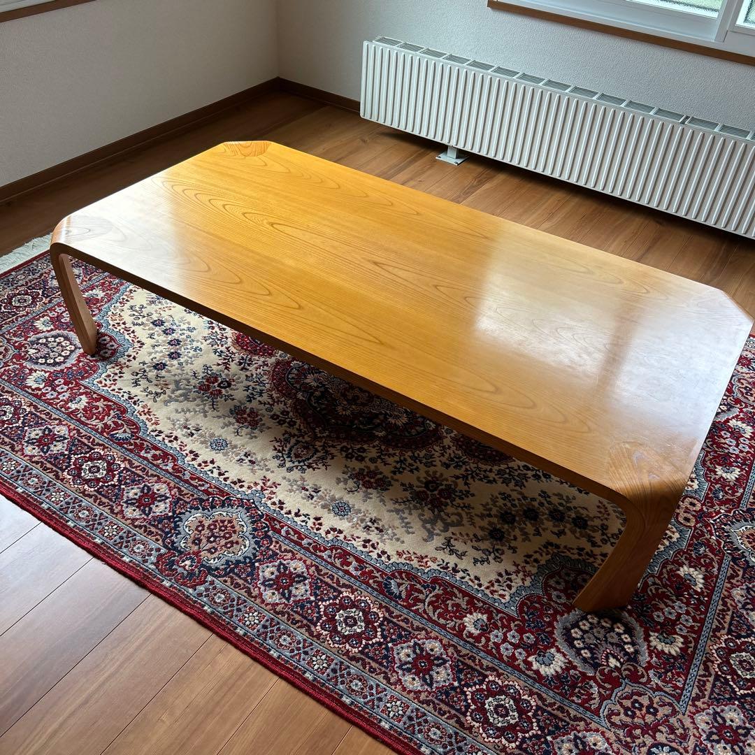 天童木工　TENDO 曲木　乾三郎 座卓　ローテーブル 150cm