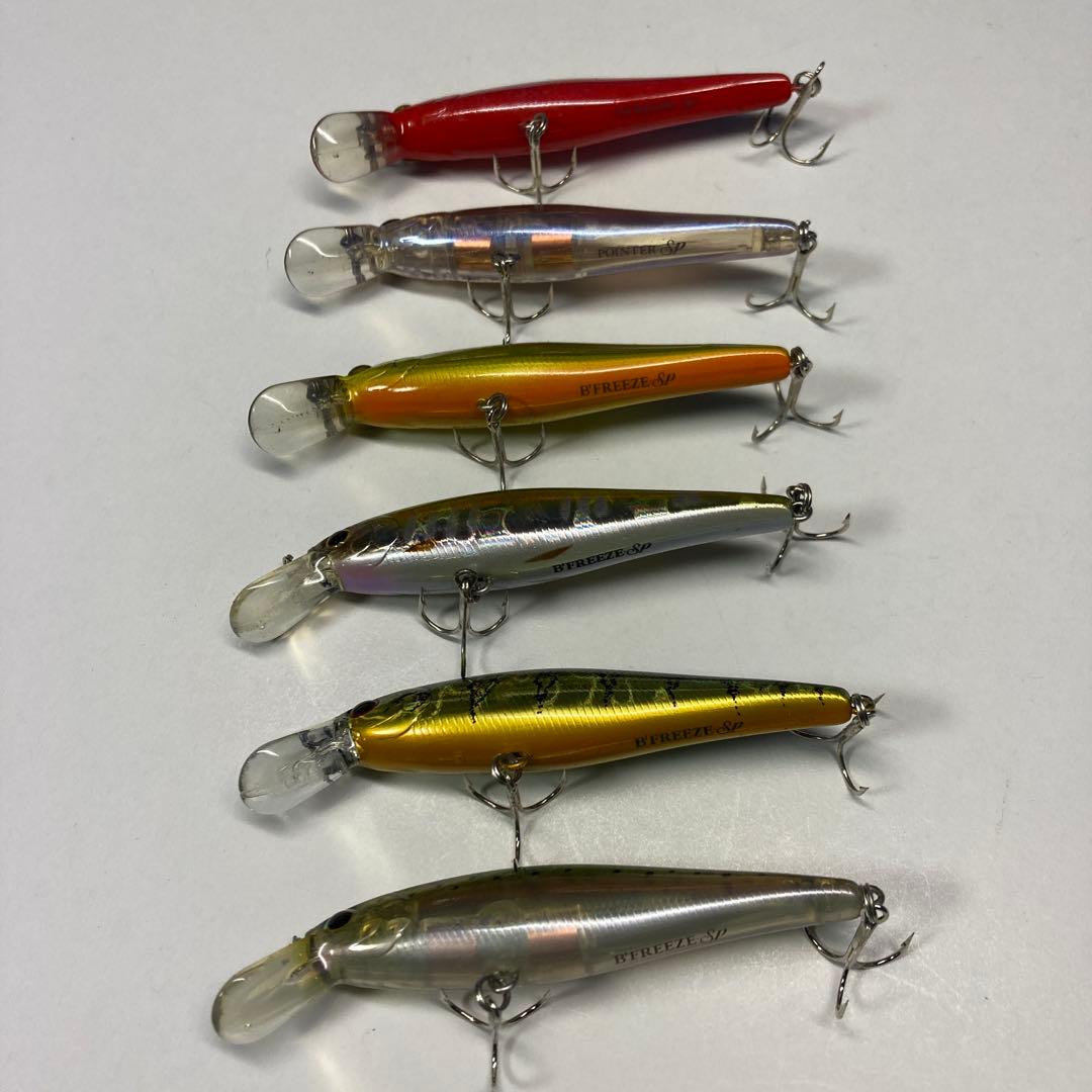 【美品】ラッキークラフト　ビーフリーズ78SP ６セット