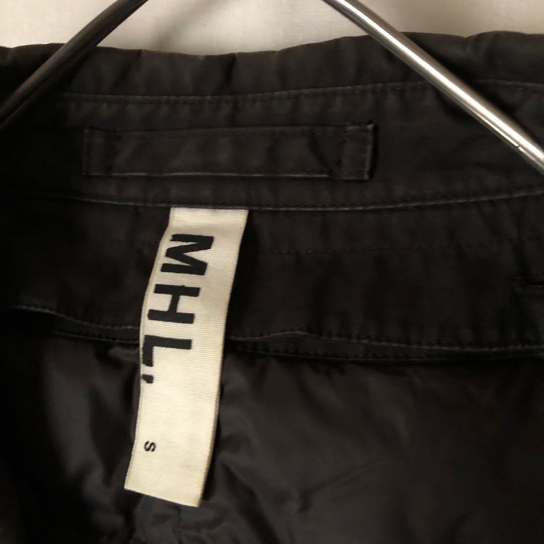 【秋冬】MHL, エムエイチエル ダウンライナー付き ステンカラーコート