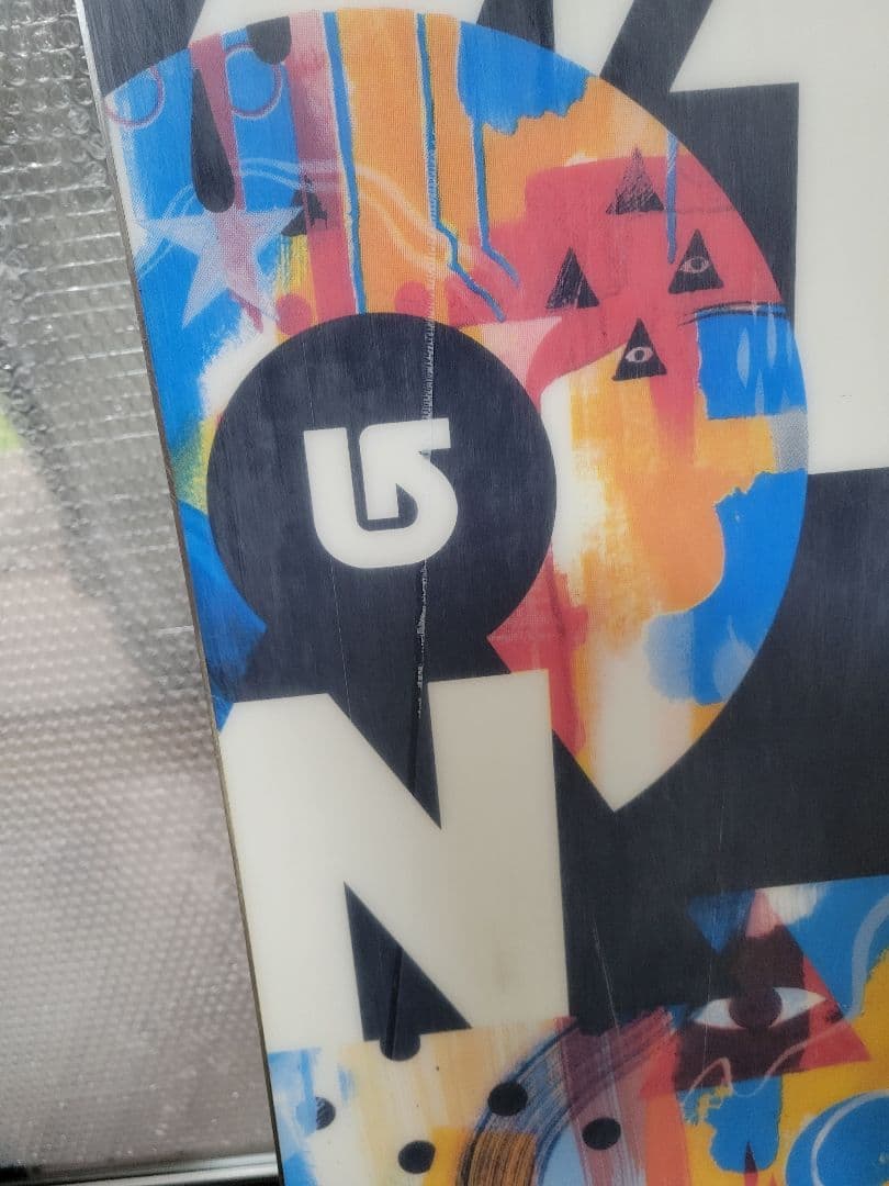 Burton Operator 157 wide スノーボード カラフルデザイン