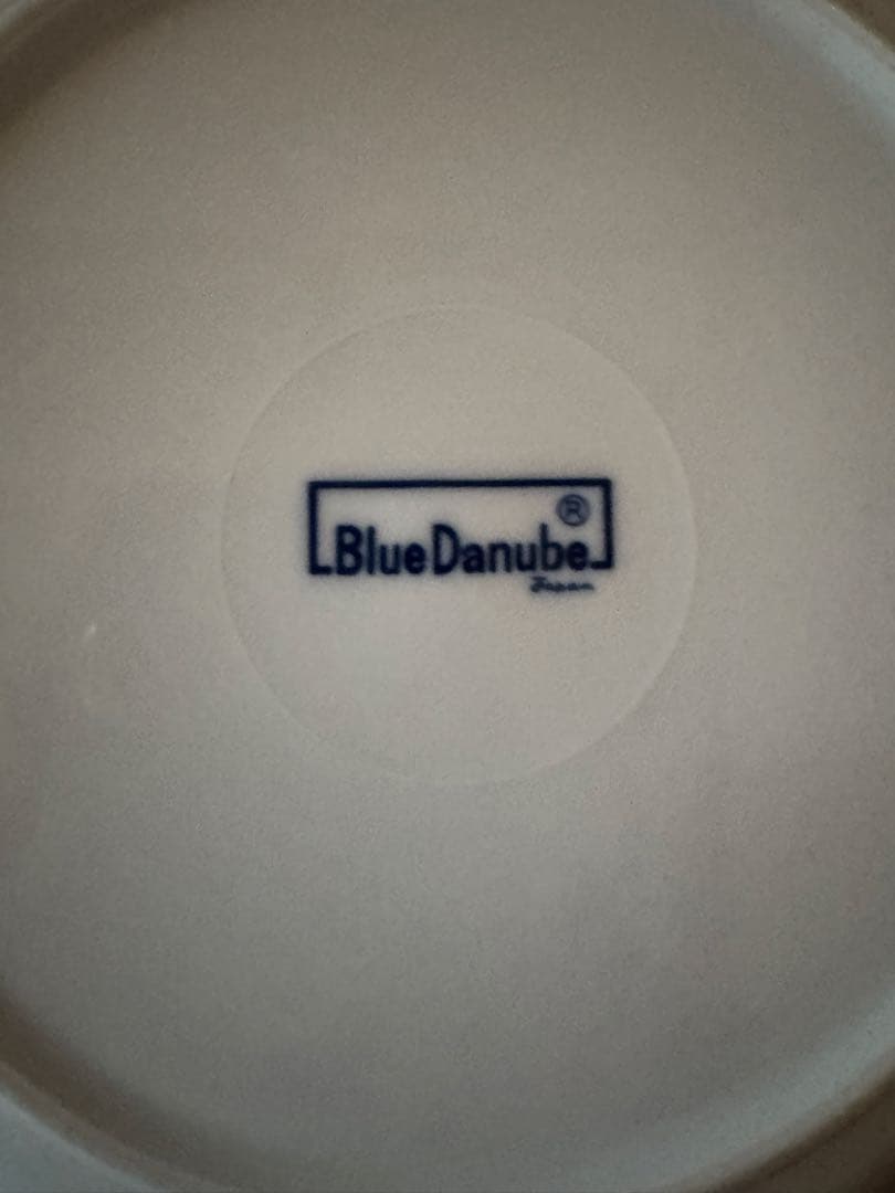 レア物　ブルーダニューブ　スナックセット6セット12点 カップアンドソーサー