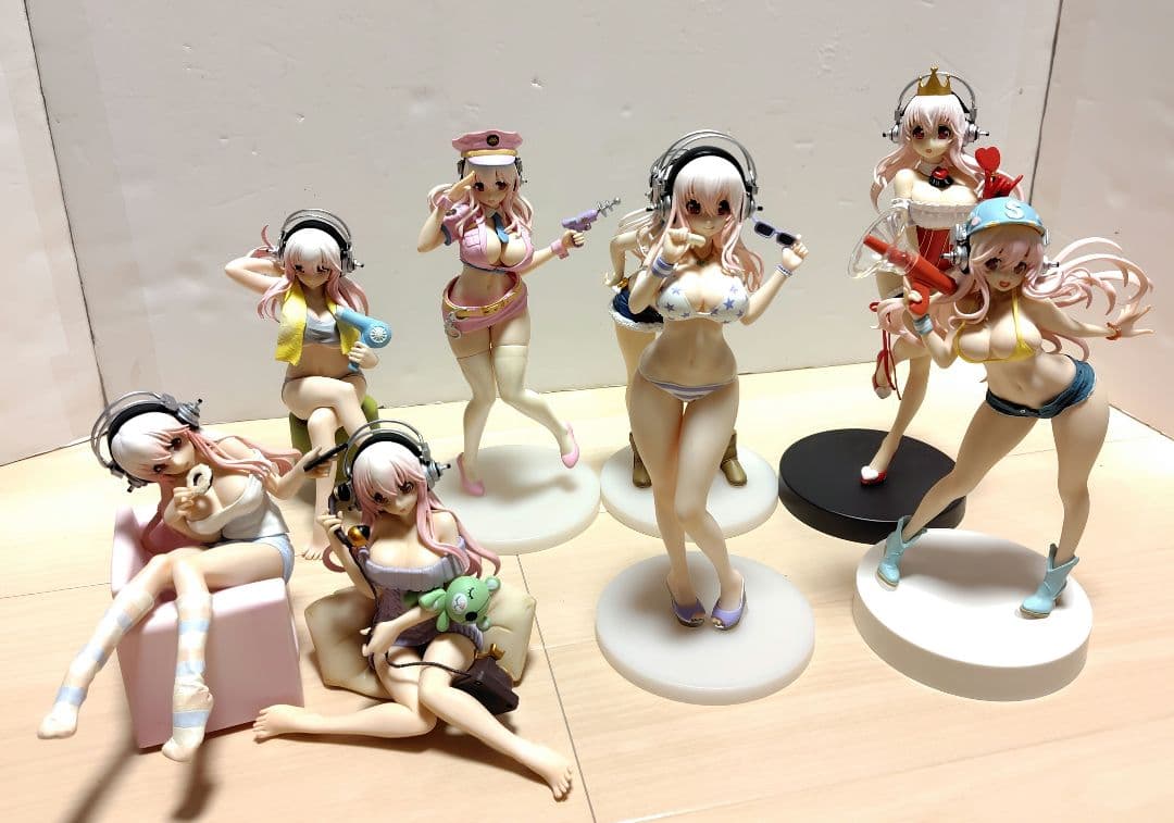 すーぱーそに子　フィギュア　8体