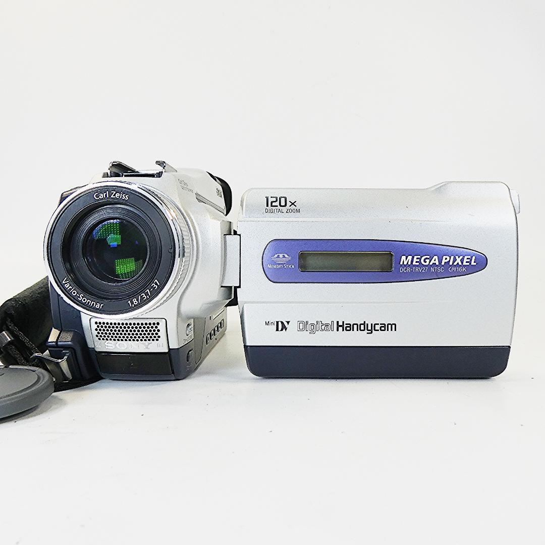 美品・動作品 ソニー DCR-TRV27 MiniDV ビデオカメラ DVD化に