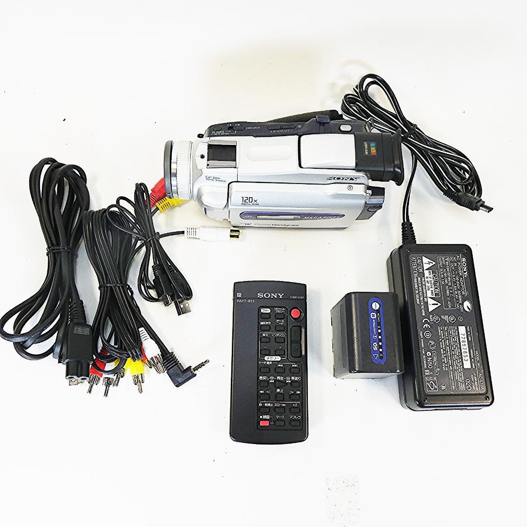 美品・動作品 ソニー DCR-TRV27 MiniDV ビデオカメラ DVD化に