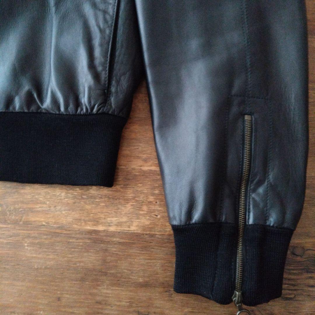 SERAPHIN セラファン　ラムレザー　シングルライダースジャケット