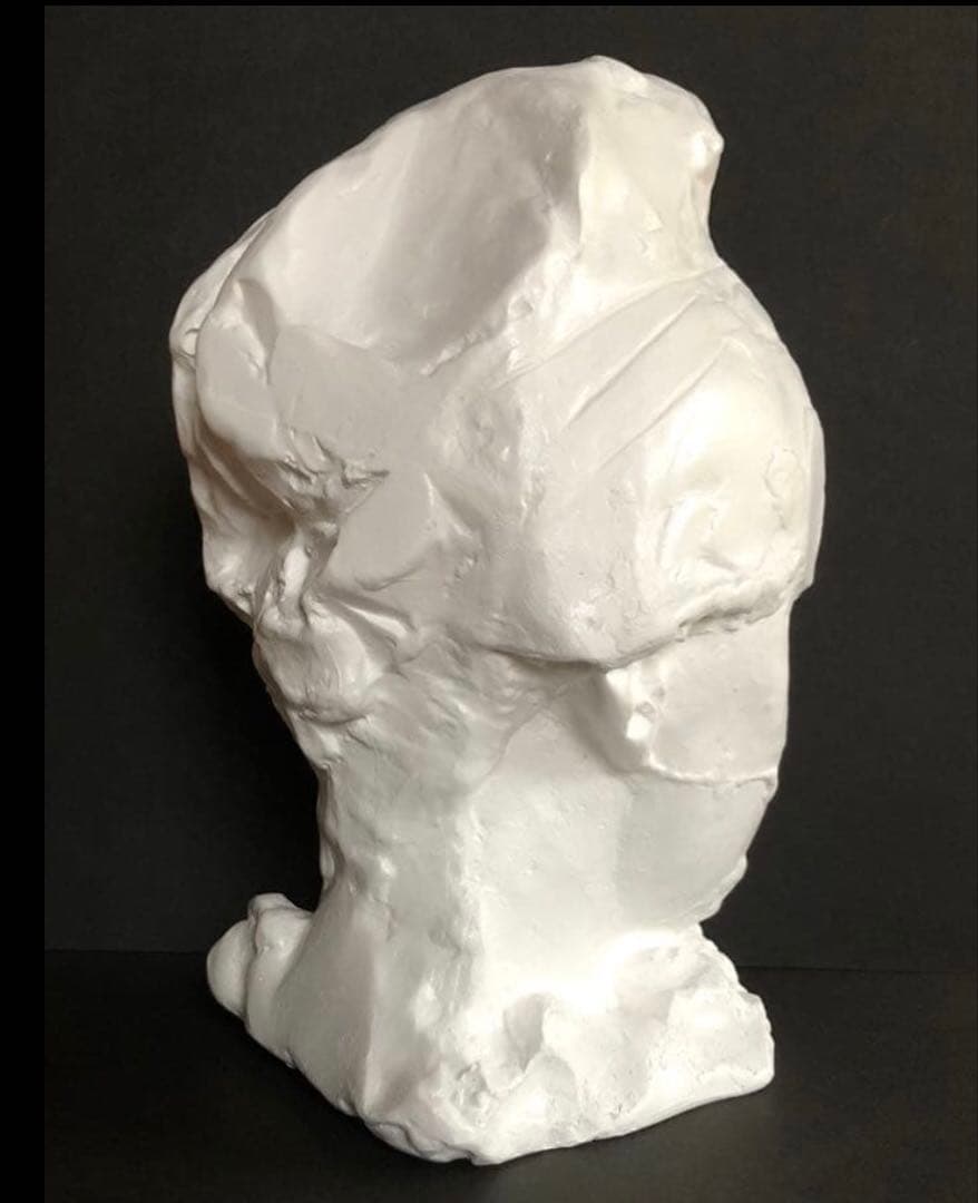 い*し様 ロダン作　『フリジア帽をかぶったカミーユ』　石膏像