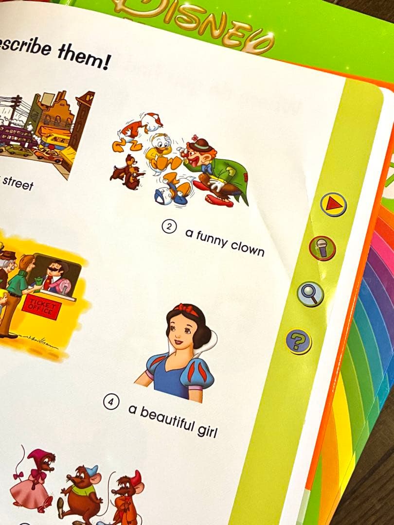 ミッキー英語ブック　絵本セット 音声ペン付き　DWE