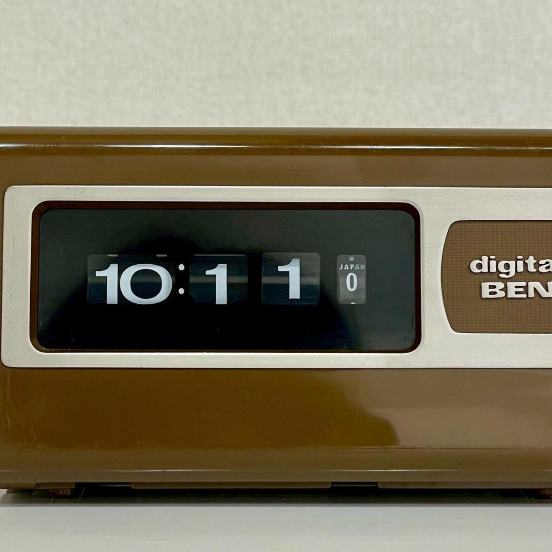 70's 堀田時計店 ドラムクロック 置時計 昭和レトロ 50Hz ヴィンテージ