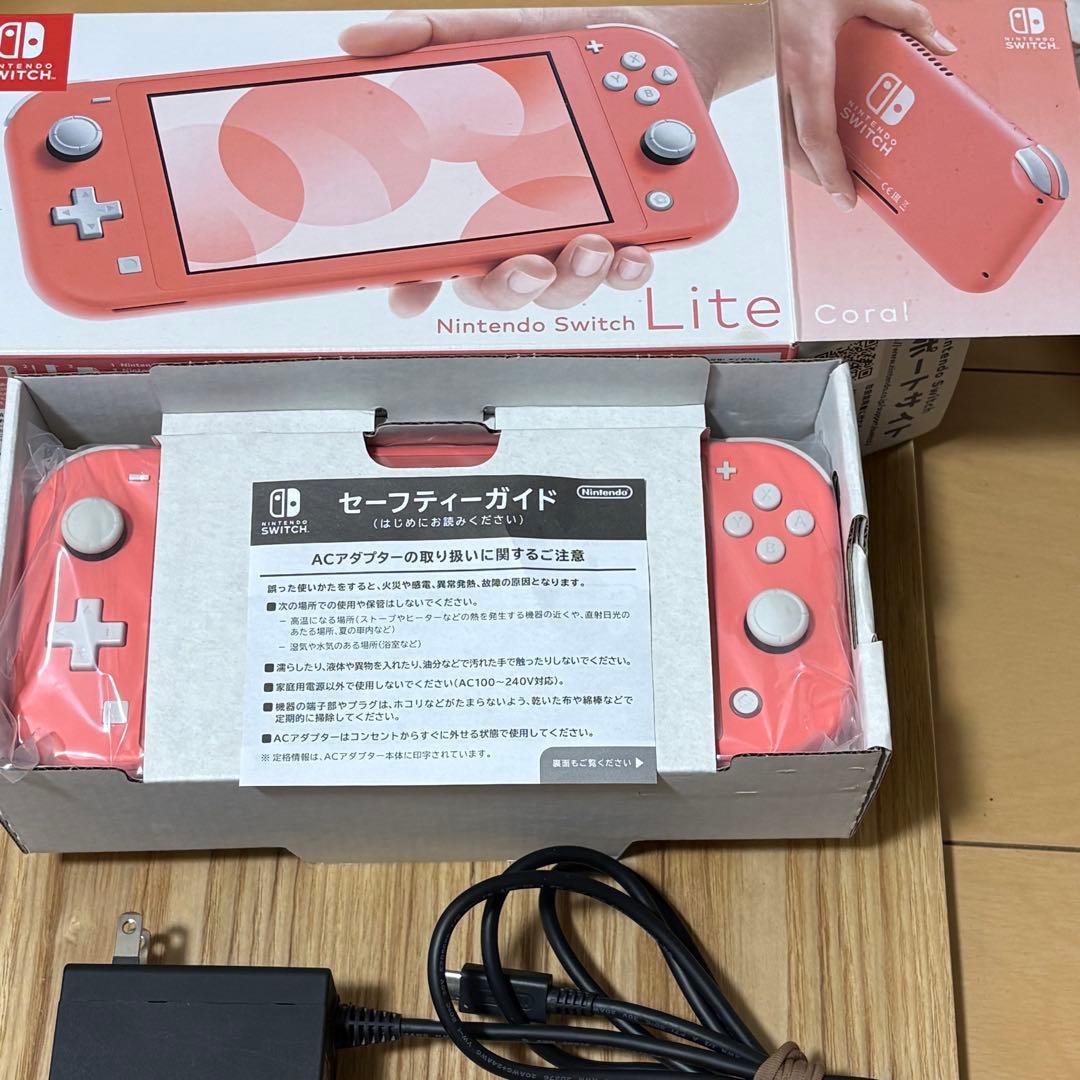 Y*‪様 ニンテンドースイッチライト コーラルピンク256GBmicroSDXC