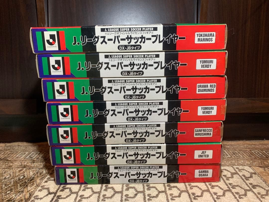 未開封 エポック社 Jリーグ スーパーサッカープレイヤー DX•JBタイプ 6種
