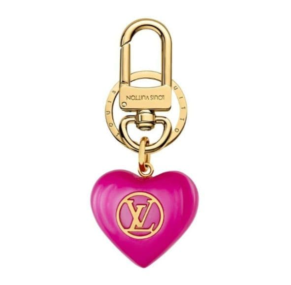 正規品 Louis Vuitton ポルト クレ・LVビラブド キーチェーン