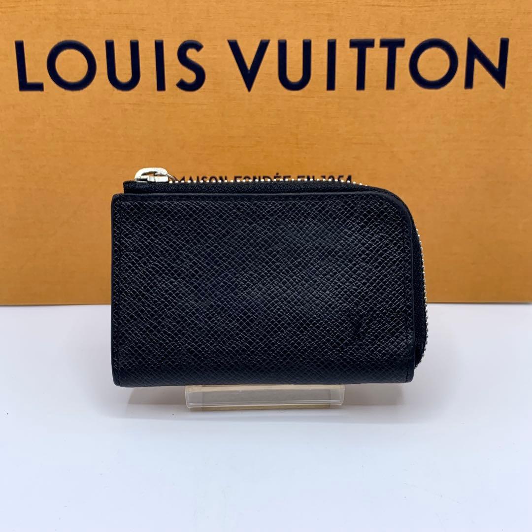 【美品】ルイヴィトン　ケース　ポルトモネジュール　ブラック　タイガ