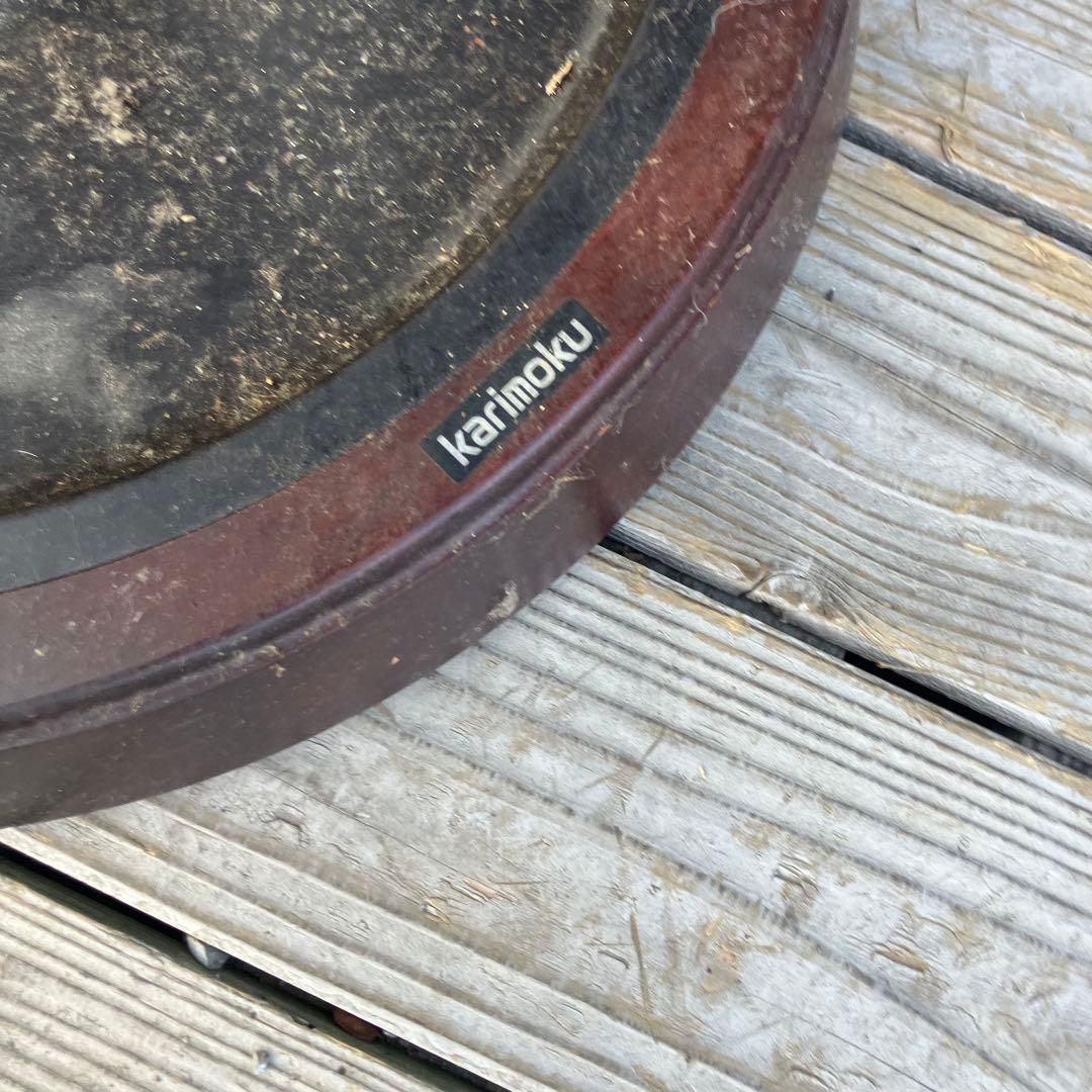 昭和レトロ カリモク 木製 ポールハンガー ハンガーラック 傘立て ビンテージ