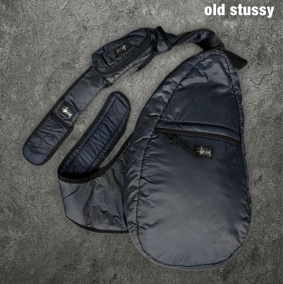 old stussy 90s 00s ワンショルダーバッグ オールドステューシー