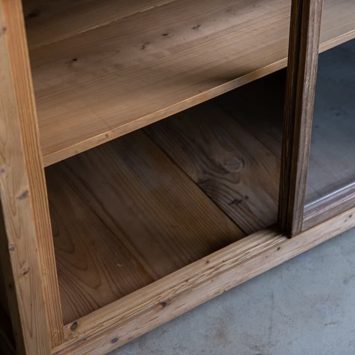 [古家具] ショーケース 幅1040高795奥540 カウンター アンティーク