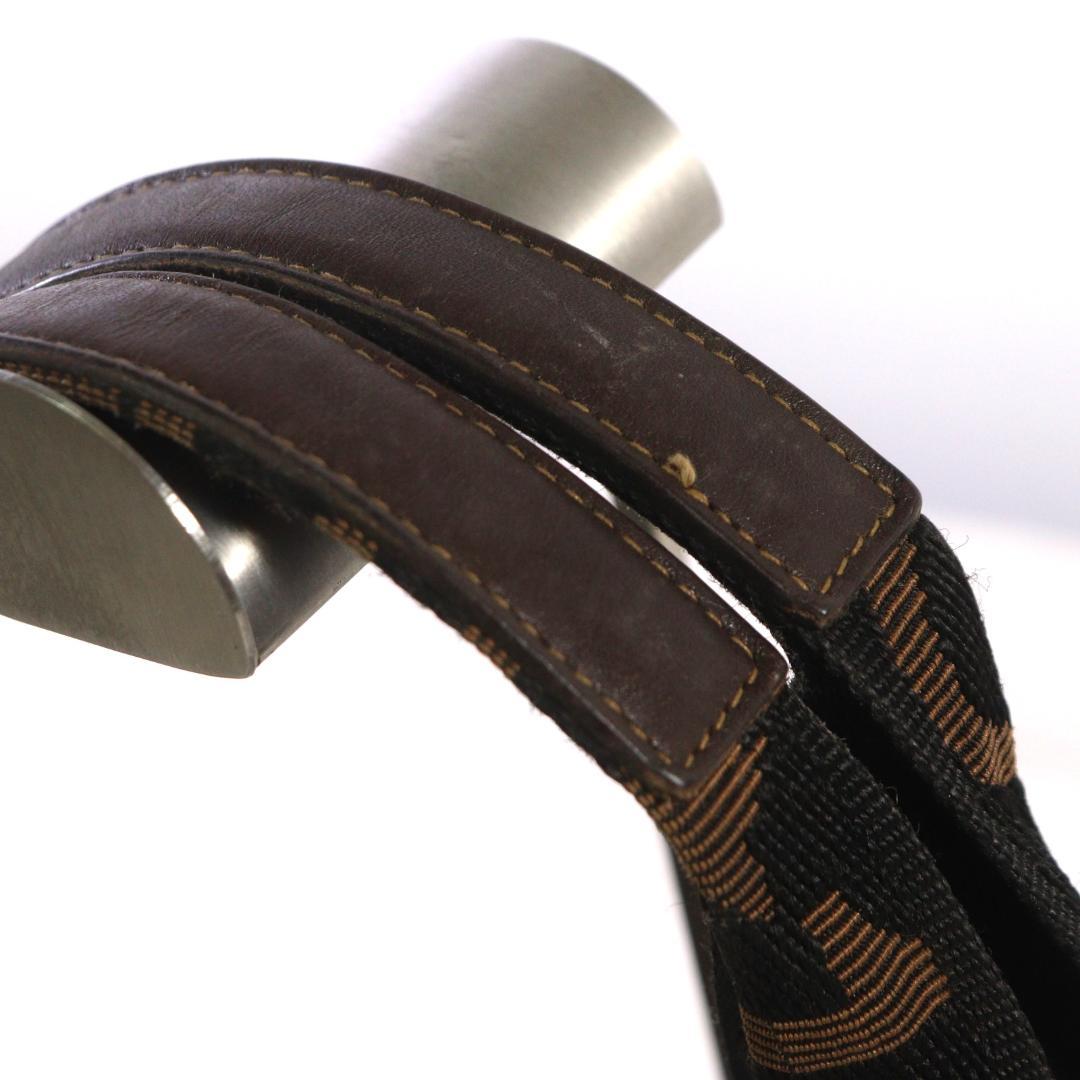 ◆FENDI フェンディ ヴィンテージ ズッカ柄 折り畳み ハンドトートバッグ