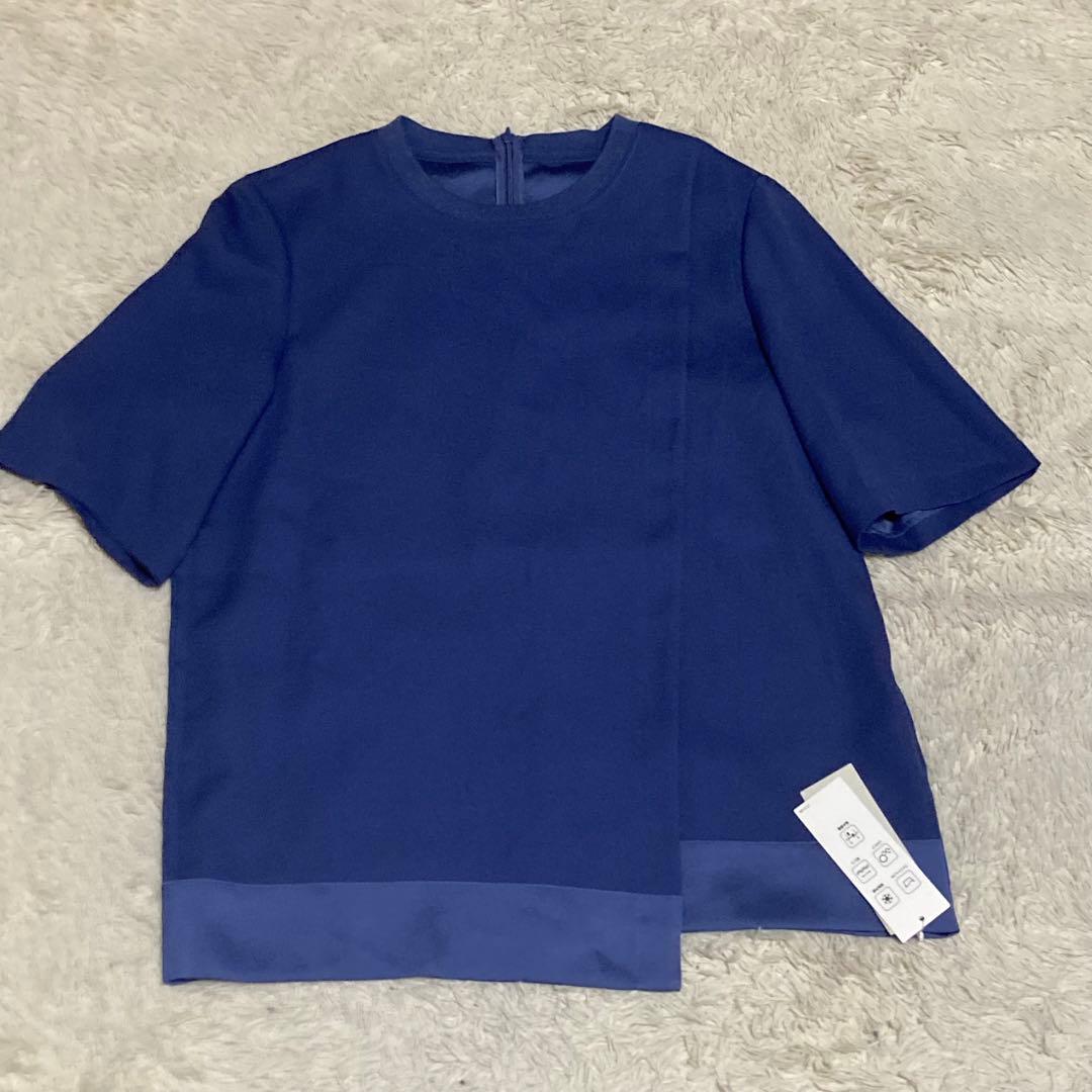 ICB【新品】24ss UVケア FluidBackSatin Tブラウス