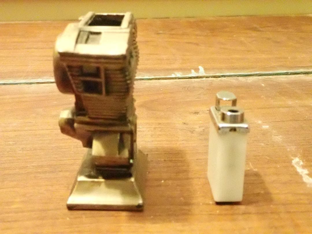 ハーレーダビットソン エンジン型 卓上ライター メタル製 約10cm
