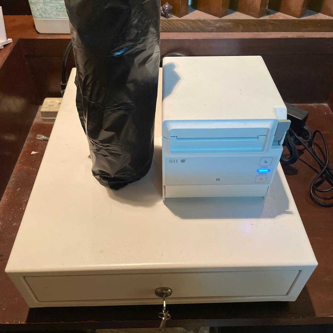 AIRレジ　プリンター&キャッシュドロア