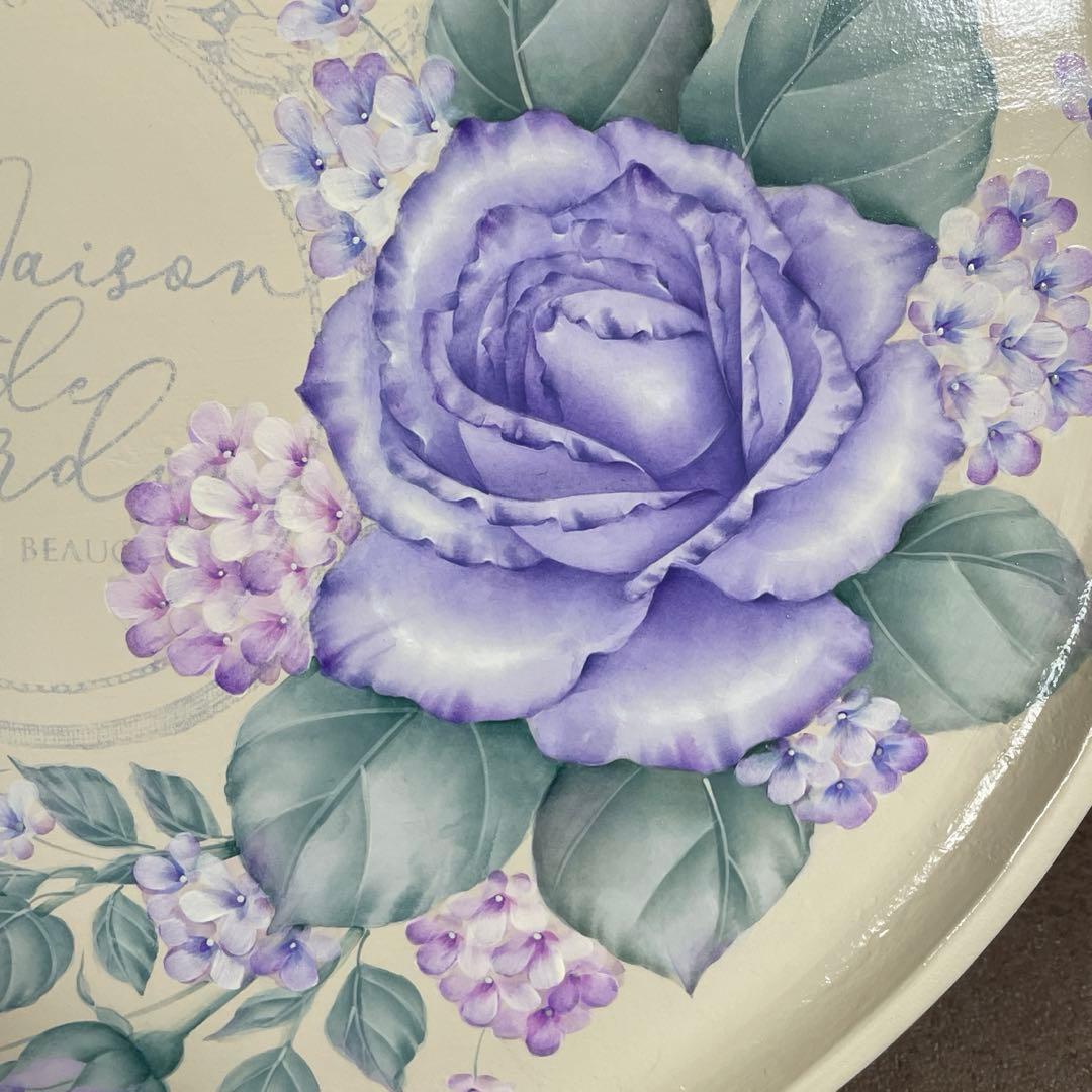 トールペイント作品　トレイ　亜矢様オーダー