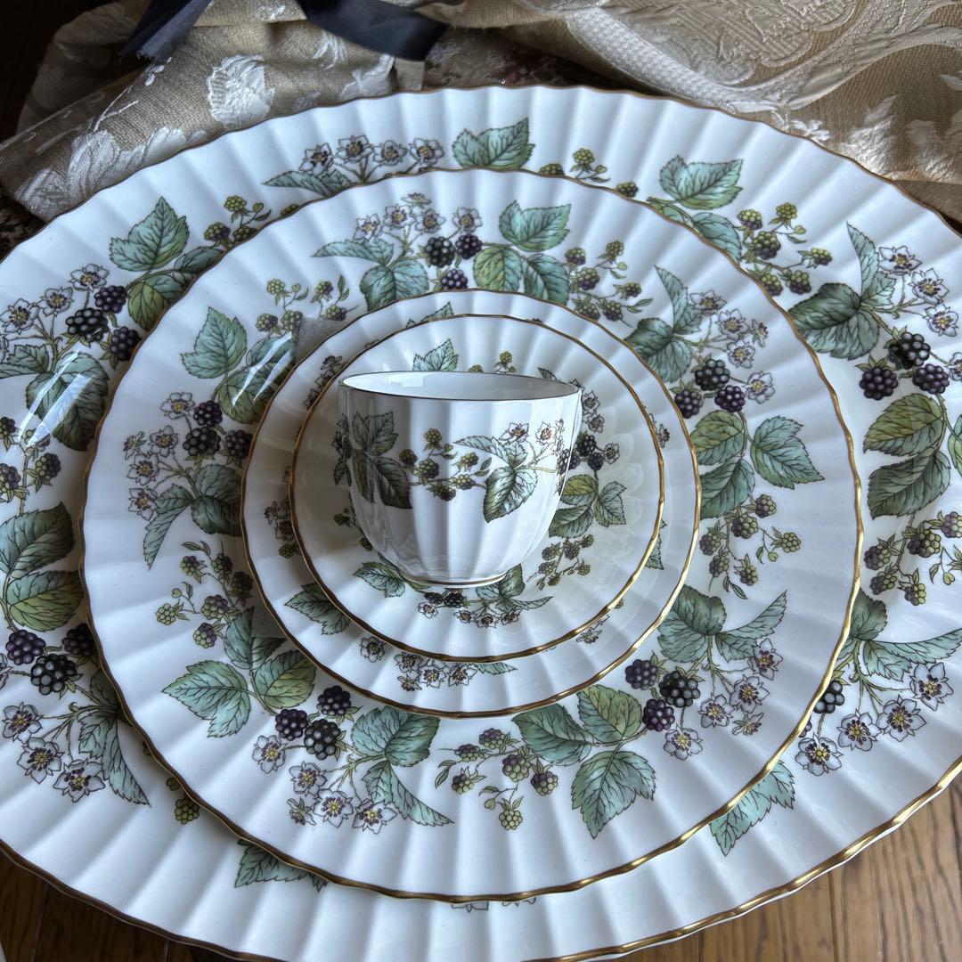 英国製  Worcester【Lavinia】 特大サービングプラター