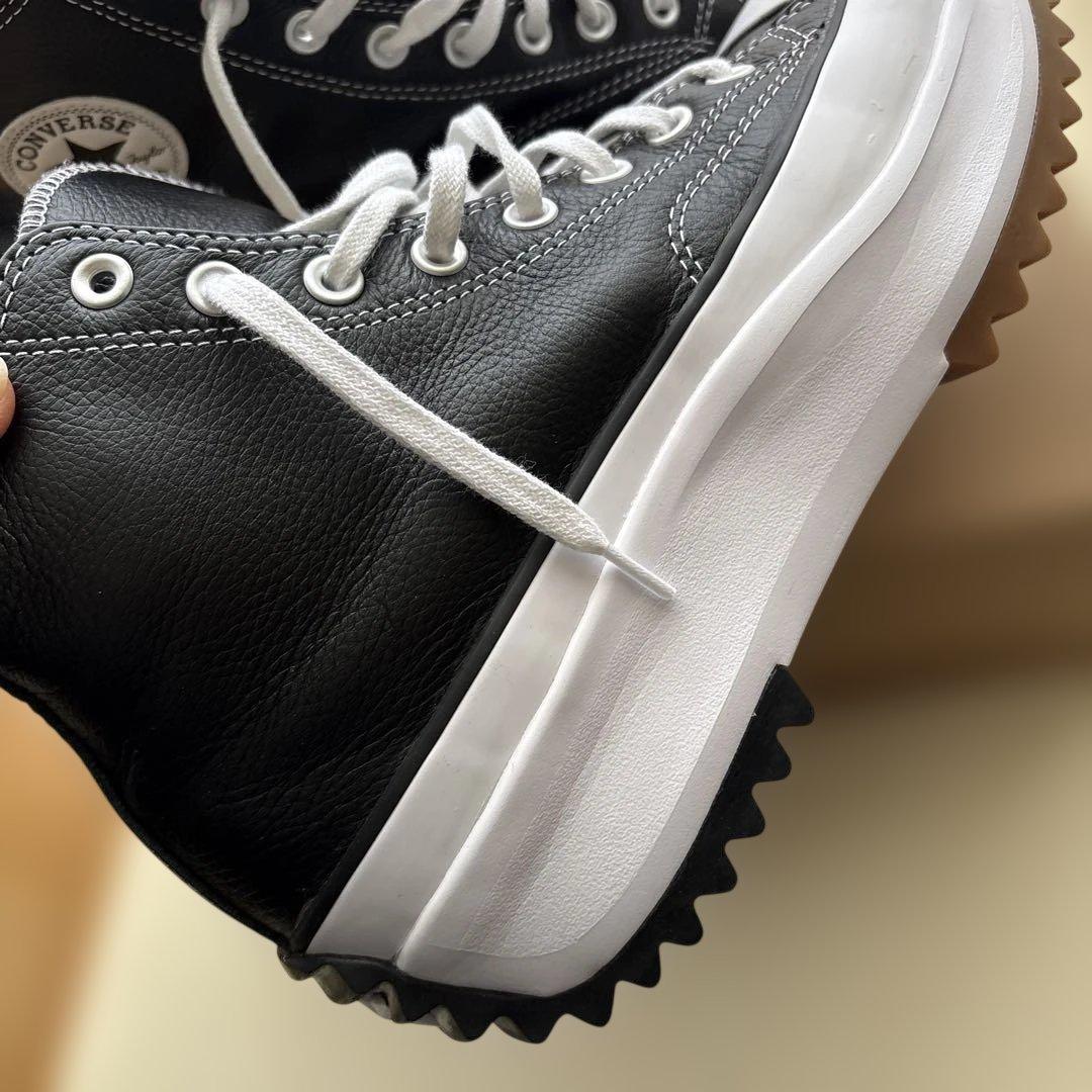 converse ランスターハイクレザーブラック A04292C